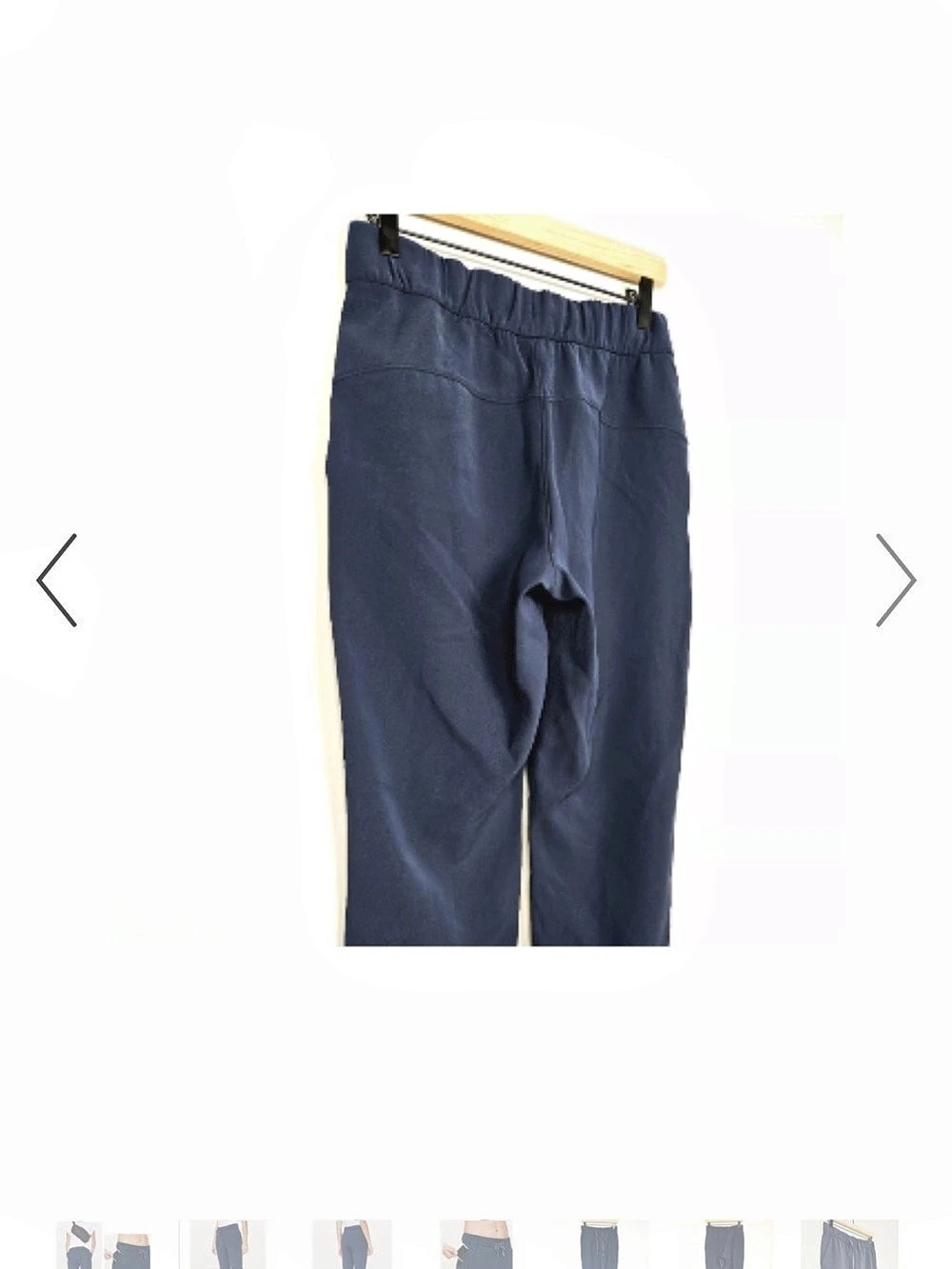 NWOT Lululemon On The Fly Pants Navy Blur Sz 10 M/L - Picture 10 of 12